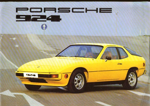 Porsche 924 sales folder - , 1976