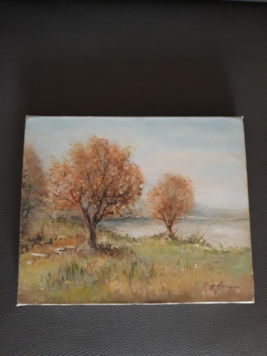 Huile sur toile michel - toile,