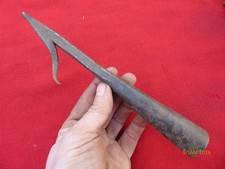 pic à foin en fer forgé