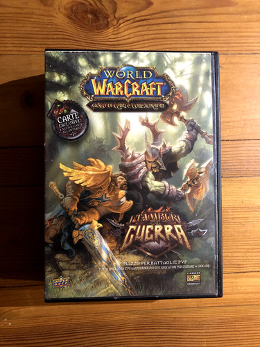 World warcraft wow cards - of,