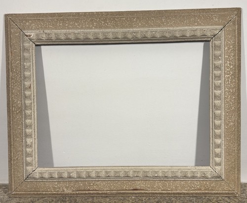 Cadre ancien sculpté - 8p, art
