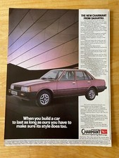 DAIHATSU CHARMANT 1300 LE LC 1600 LE POSTER ADVERT A4 SIZE FILE XL