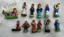 12 FIGURES SANTON OLD MARSEILLE PROVENCE CRECHE PROVENCALE ANDRE FILIPPI