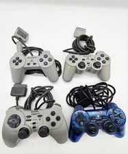 Sony PlayStation PS1 PS2 Dual Shock Analog Wired Controllers read description