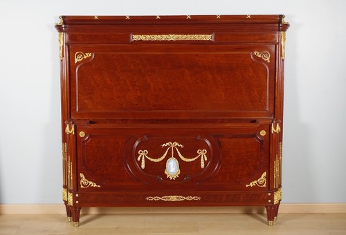 Lit louis xvi acajou - xvi, en