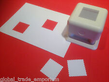 Martha Stewart SCALLOP SQUARE Punch All Over The Page PAOP - PAPER Punch