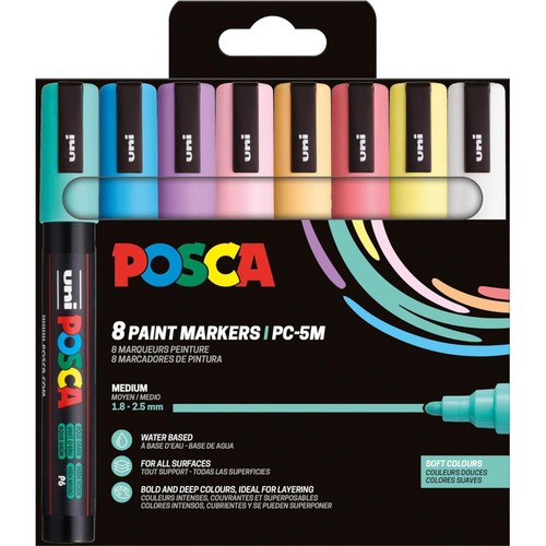 Pochette marqueurs posca - marqueurs,