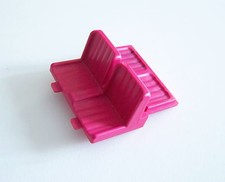PLAYMOBIL (2605) VEHICLES - pink seats interior car convertible 3758