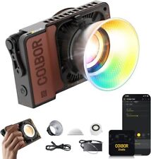 COLBOR W100R RGB LED Studio Light 100W COB Continuous Output Lighting 2700-6500K