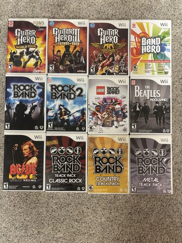Rock band guitar hero - rock,
