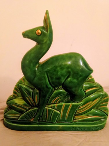 Belle sculpture lama charles - sculpture,