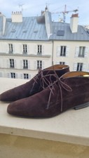 CHAUSSURE PAUL SMITH DAIM CUIR SALE 7 / 41 MEN'S SHOES RRP 450€