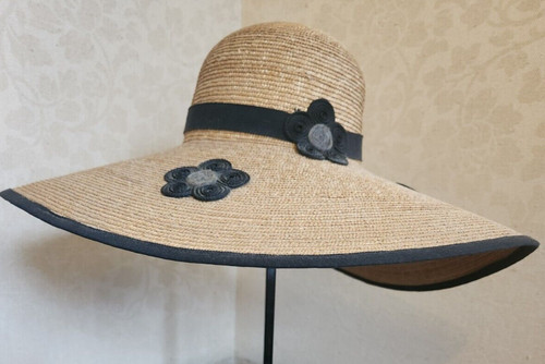 Grand chapeau paille - grand, de