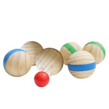 Petanque Boules Wooden Bocce