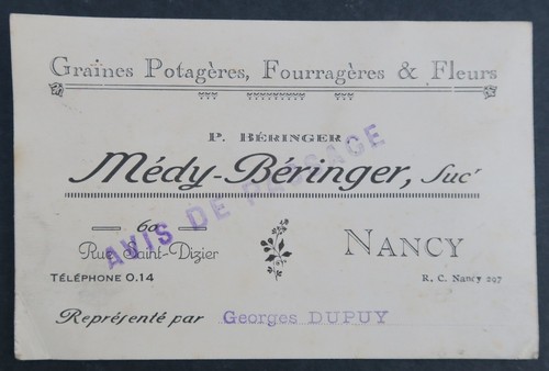 Carte visite medy beringer - de,