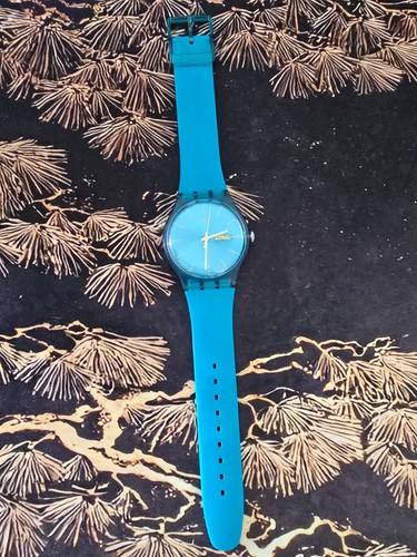 Swatch watch green turquoise - swatch,