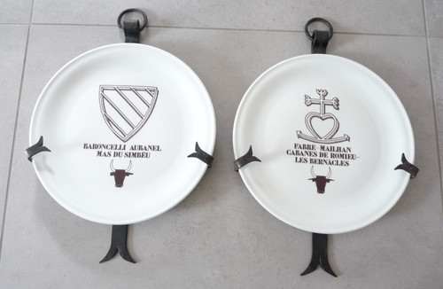 Assiettes manade - assiettes,