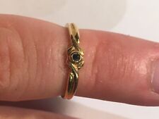 Gold Plated Ring Jewelry Size 48 (119-28/A2-5)
