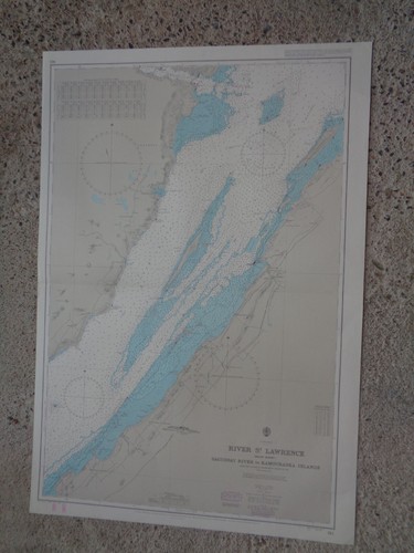 Carte marine saguenay river - marine,