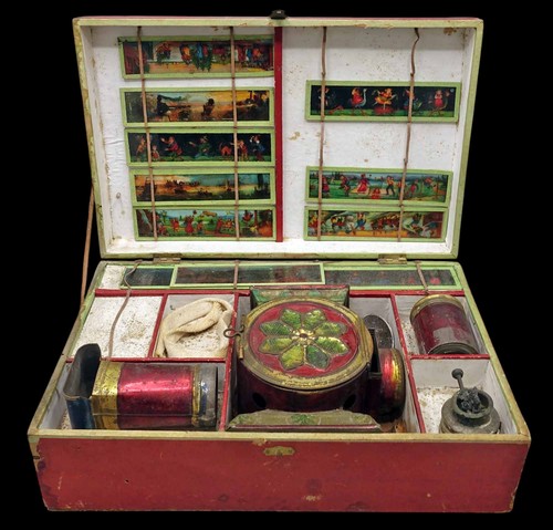 Lanterne magique lapierre 1860 - lanterne,