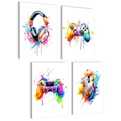 Poster gaming décoration - poster,