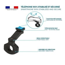Support Smartphone pour Moto Porte Téléphone Universel Scooter Trottinette