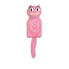 Kit Cat Clock Ltd Edition Pink