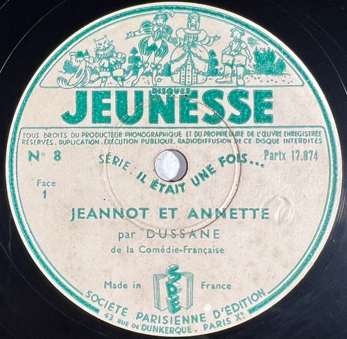 Dussane jeannot et annette - dussane,