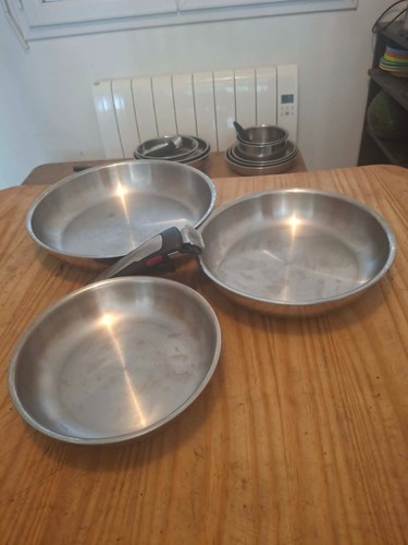 Poêles inox 10 tecuisine - inox,