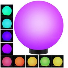 Lampe solaire jardin bola RGB