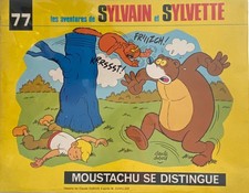 BOOK SYLVAIN SYLVETTE N° 77 MOUSTACHU STANDS OUT