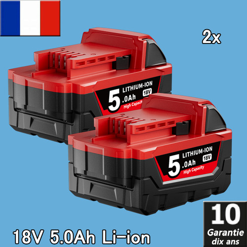 18v pour batterie - 18v, milwaukee