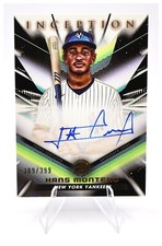 2023 Bowman Inception Hans Montero #BPA-HM Prospect Auto /399