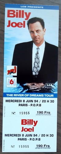 Ticket billet place - ticket, concert