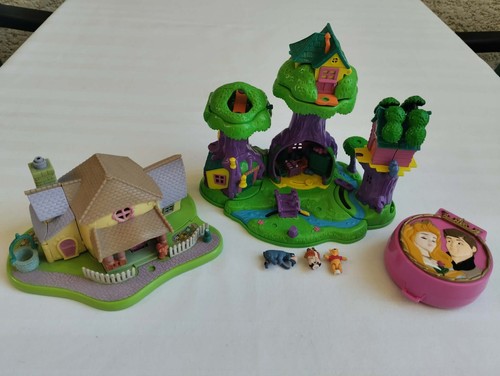 Lot polly pocket - pocket, disney