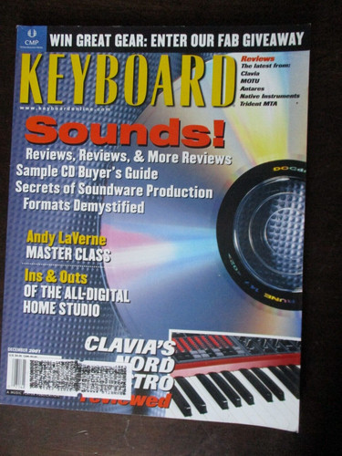 Keyboard magazine december - magazine,