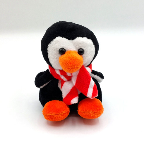 Petite peluche doudou pingouin