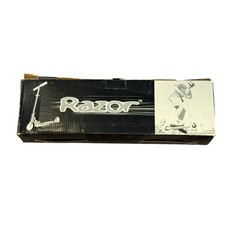 Vtg 1997 Razor MS-130 Kick Scooter Red w/ Original Box, Instructions & More