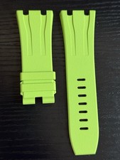 Audemars Piguet Vert Citron Caoutchouc Tang Sangle 30x24MM (Pour 44MM Ap Mer Roo
