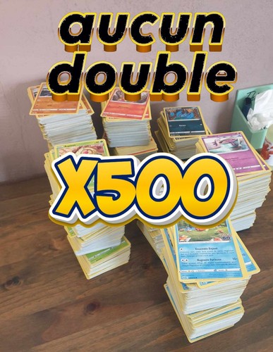 Lot 500 cartes pokémon - de,