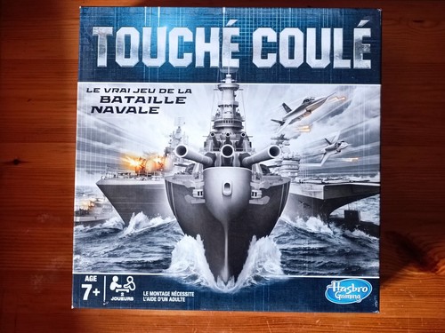 Jeu touché coulé - coulé",