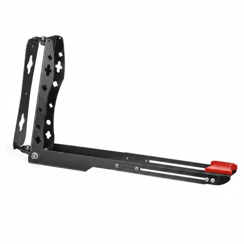 Porte vélo mural acier - acier, au