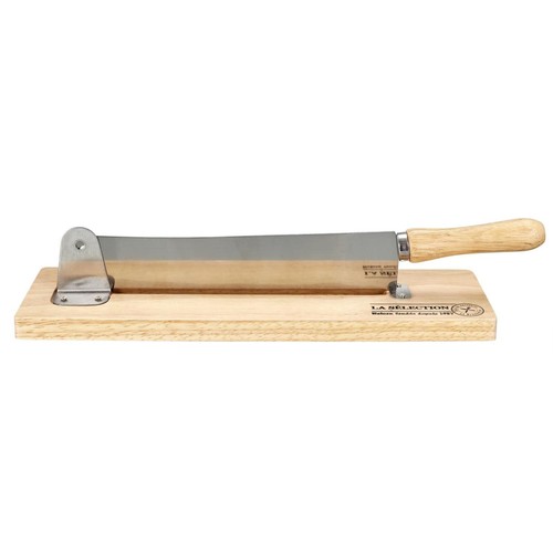 Trancheuse pain bois inox - &,