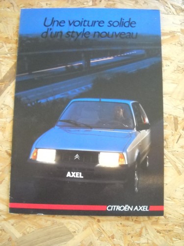 Catalogue brochure citroen - catalogue/brochure,