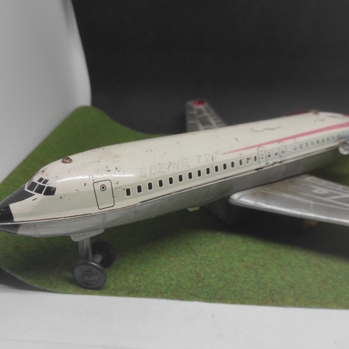 Avion ligne boeing 727 - de,