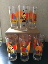 6 verres bière LEFFE LA LEGERE 25cl