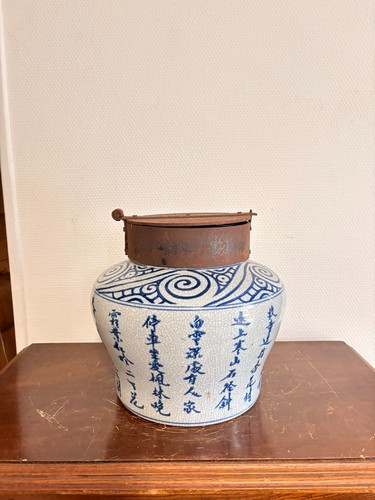 Ancien pot gingembre provision - ancien,