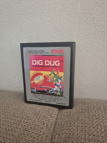 Jeu dig dug - dug, 2600