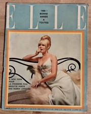 Rare!!French Elle Dec.1965 On