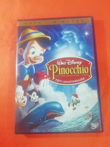 Dvd pinocchio animé - pinocchio,